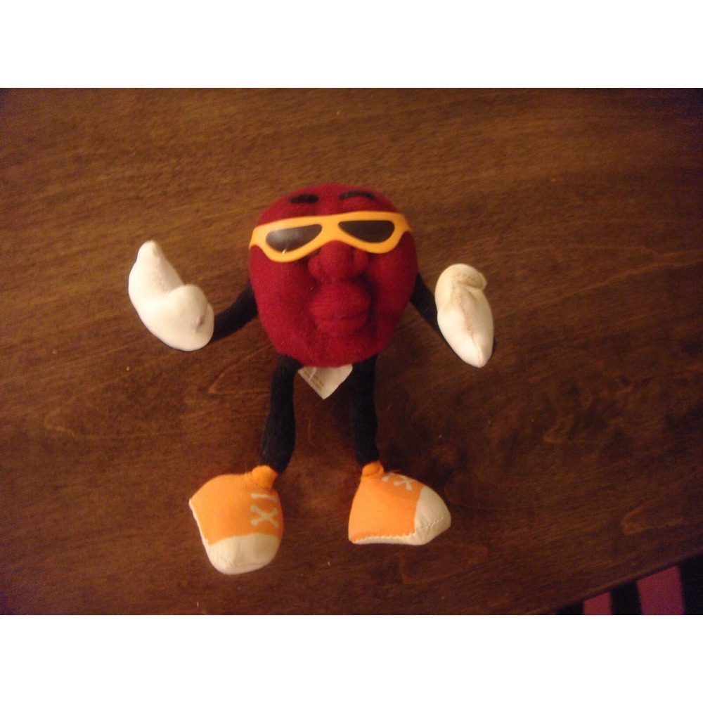 Vintage 5" California Raisins poseable toy Caleb Applause 1988